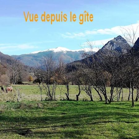 Grange En Pierres. Grand Jardin Et Belle Vue Villa Saurat Buitenkant foto