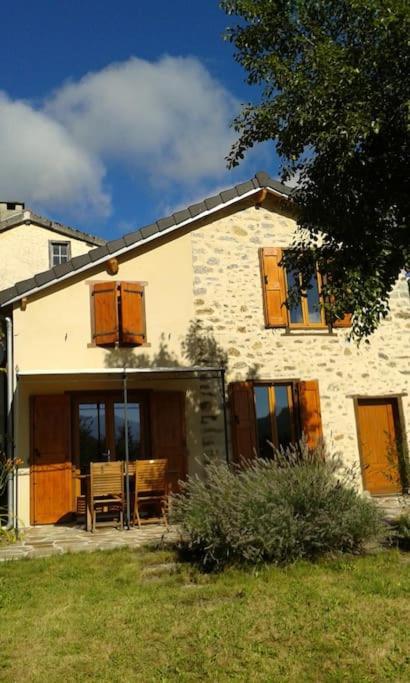 Grange En Pierres. Grand Jardin Et Belle Vue Villa Saurat Buitenkant foto